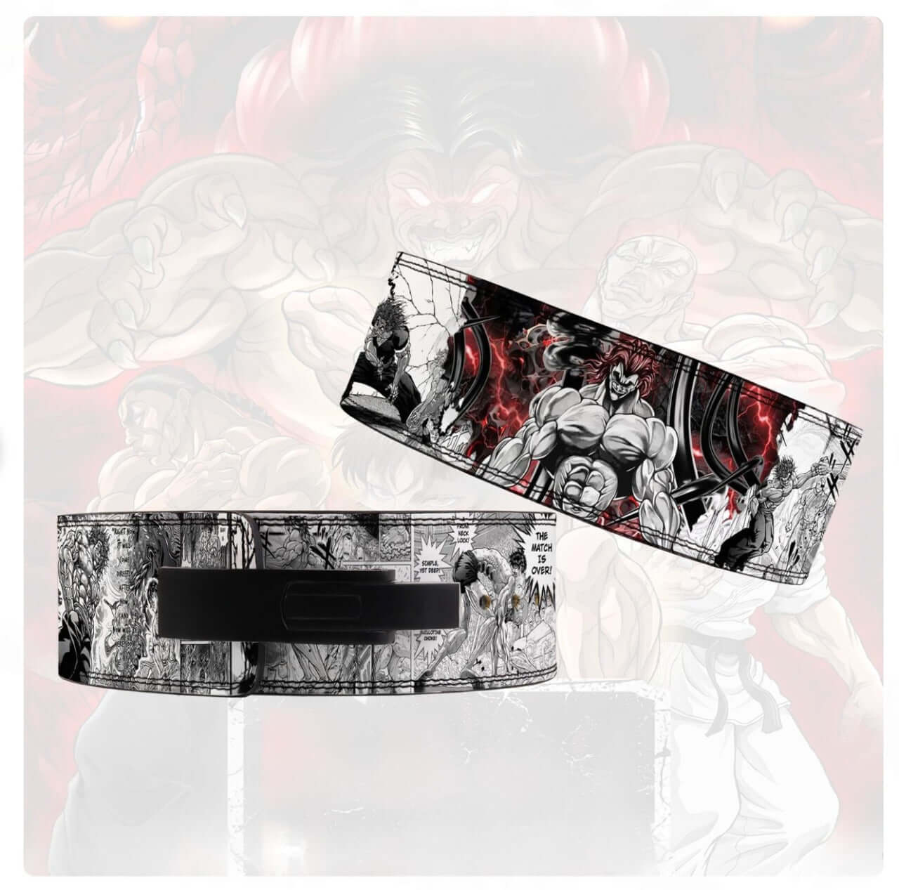 Anime Weightlifting Belt – Premium Powerlifting & Gym Belt - PowerFit Leather Belts