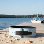 Weightlifting Belt with LeveR Buckle – Leather Gym Power Belt