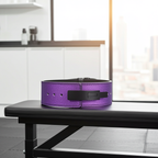 Leather Purple Weightlifting Belt with Lever Buckle | SBD Powerlifting Belt