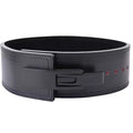 Leather Black Powerlifting Lever Belt – Premium Leather Strength Support