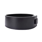 Leather Black Powerlifting Lever Belt – Premium Leather Strength Support