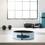 Weightlifting Belt with LeveR Buckle – Leather Gym Power Belt