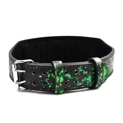 Anime Powerlifting Leather Belt – Heavy Duty Gym Support - PowerFit Leather Belts