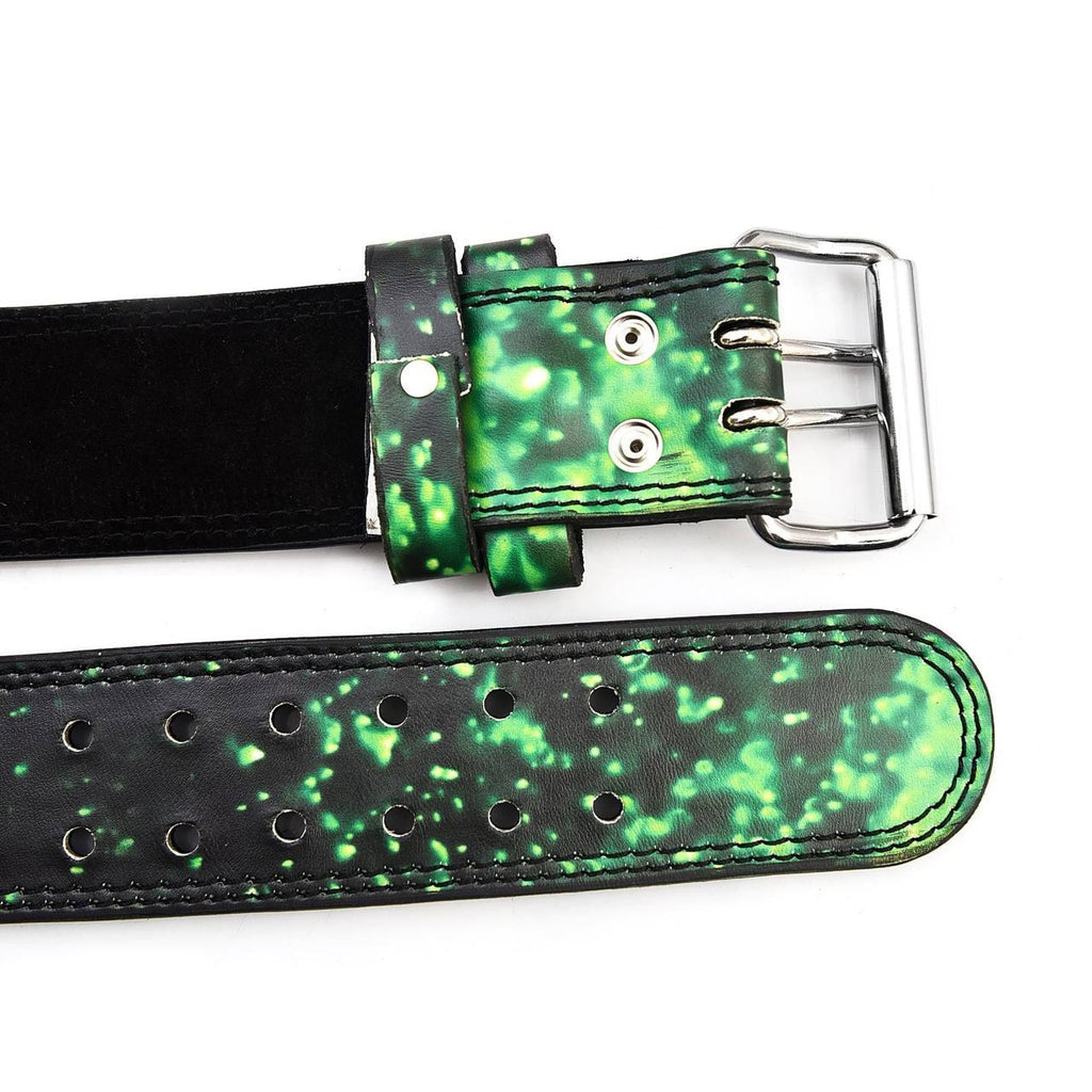 Anime Powerlifting Leather Belt – Heavy Duty Gym Weightlifting Support