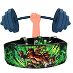 Anime Powerlifting Leather Belt – Heavy Duty Gym Support - PowerFit Leather Belts