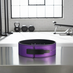 Leather Purple Weightlifting Belt with Lever Buckle | SBD Powerlifting Belt