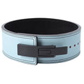 Weightlifting Belt with LeveR Buckle – Leather Gym Power Belt