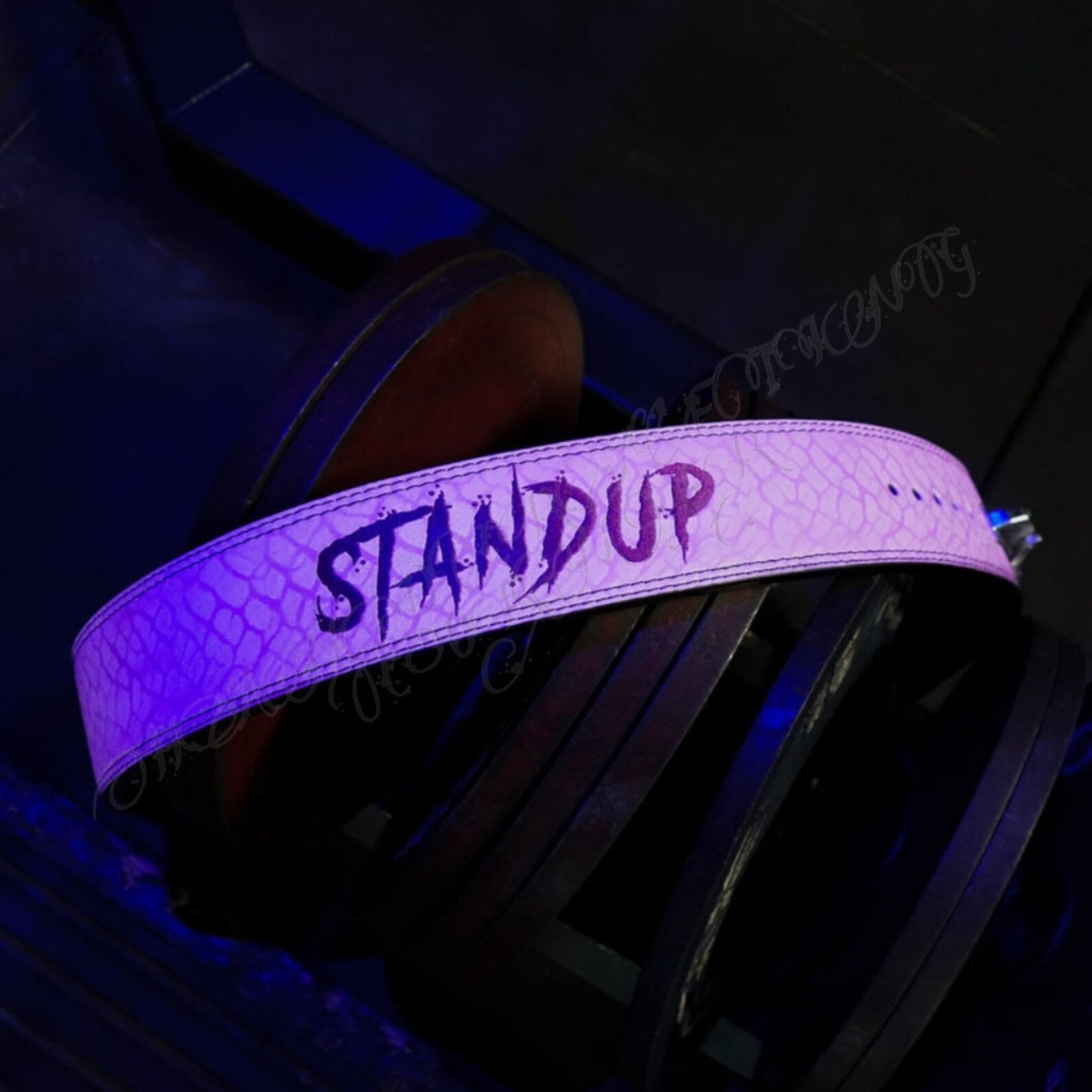 STANDUP Leather Pink Lifting Lever SBD Belt