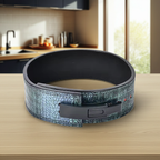 Leather Powerlifting Lever Belt – Premium Black Leather | Heavy-Duty Strength & Core Support