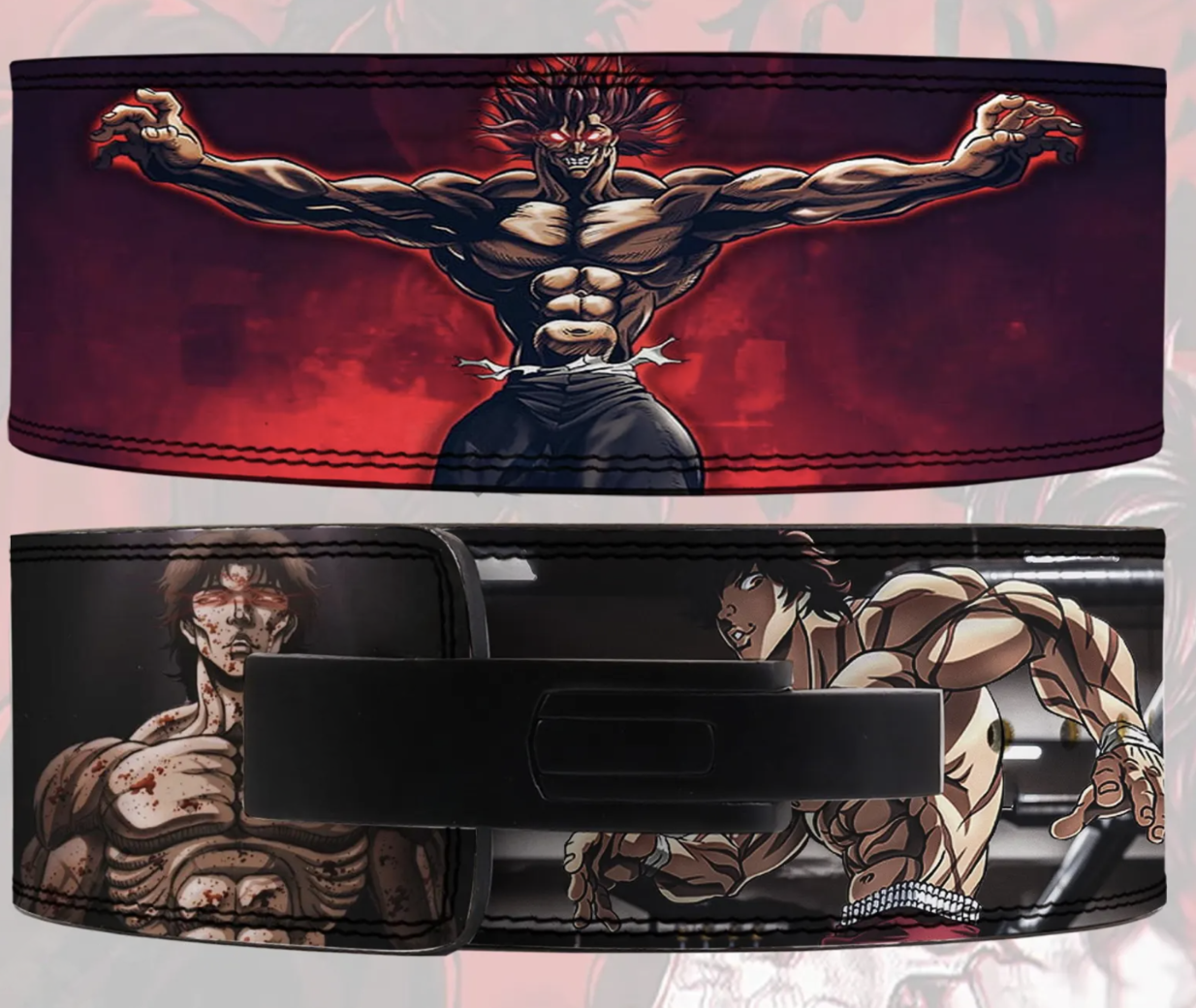 Anime lever belt Powerlifting lever belt Anime Gym belt , Berserk Weightlifting belt