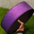 Leather Purple Weightlifting Belt with Lever Buckle | SBD Powerlifting Belt